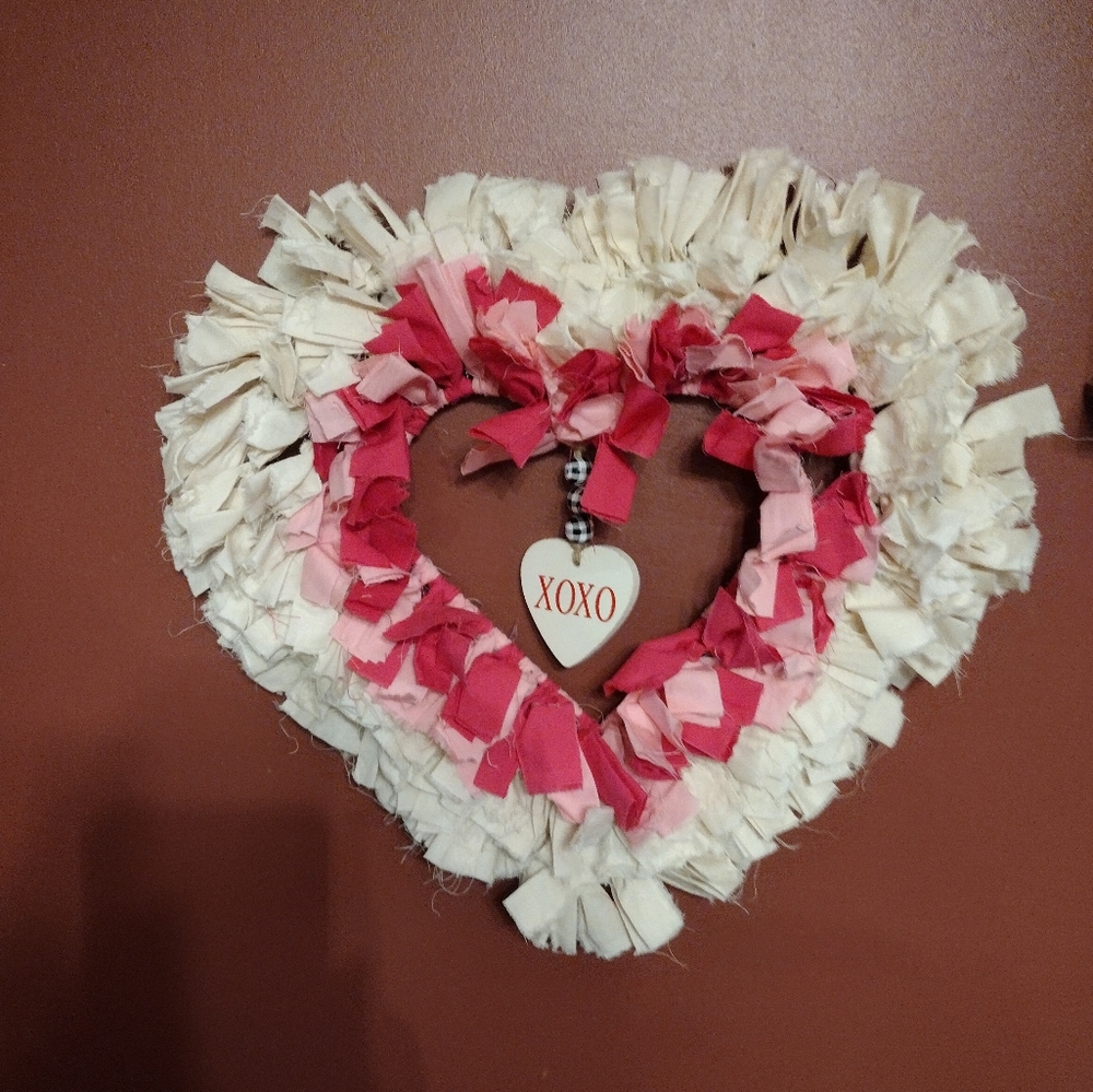 Handmade Rag Wreath